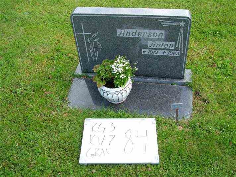 Gravnummer: 3 07    84-85