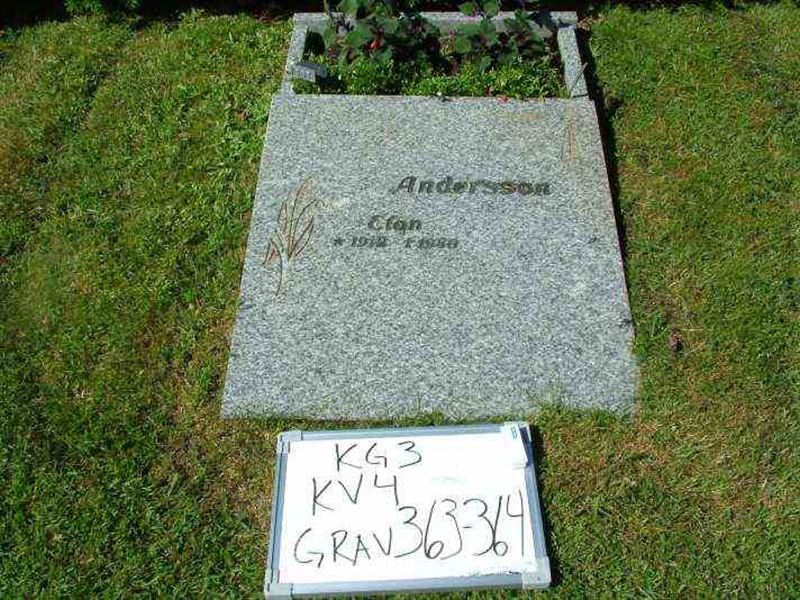 Gravnummer: 3 04   363-364