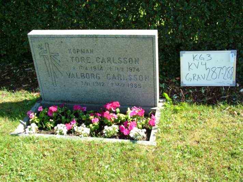 Gravnummer: 3 04   287-288