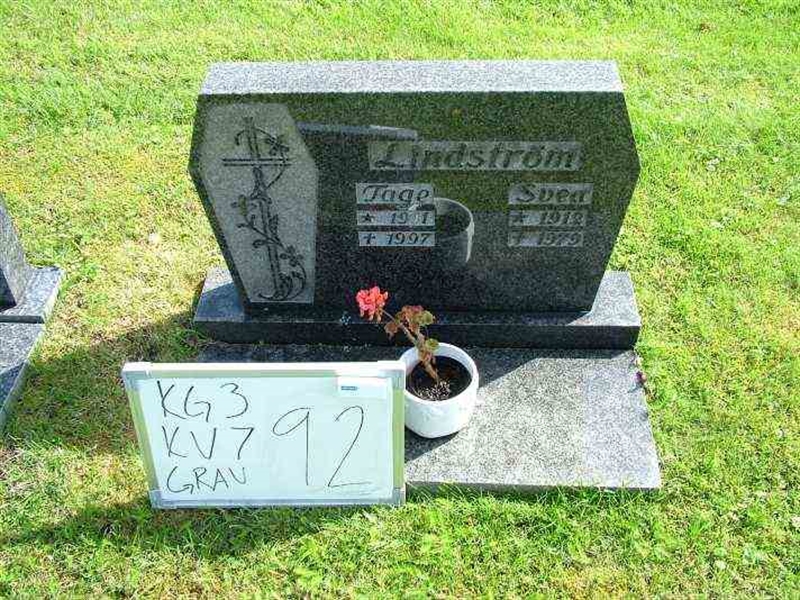 Gravnummer: 3 07    92