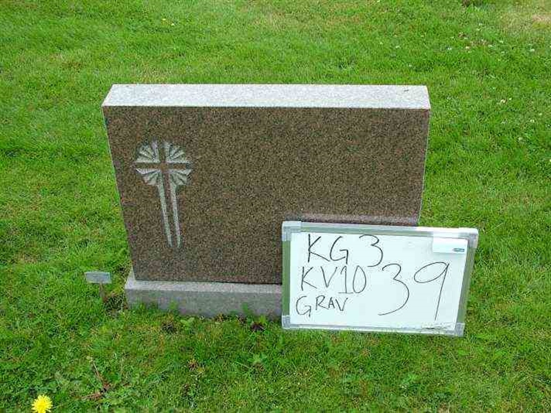 Gravnummer: 3 10    39