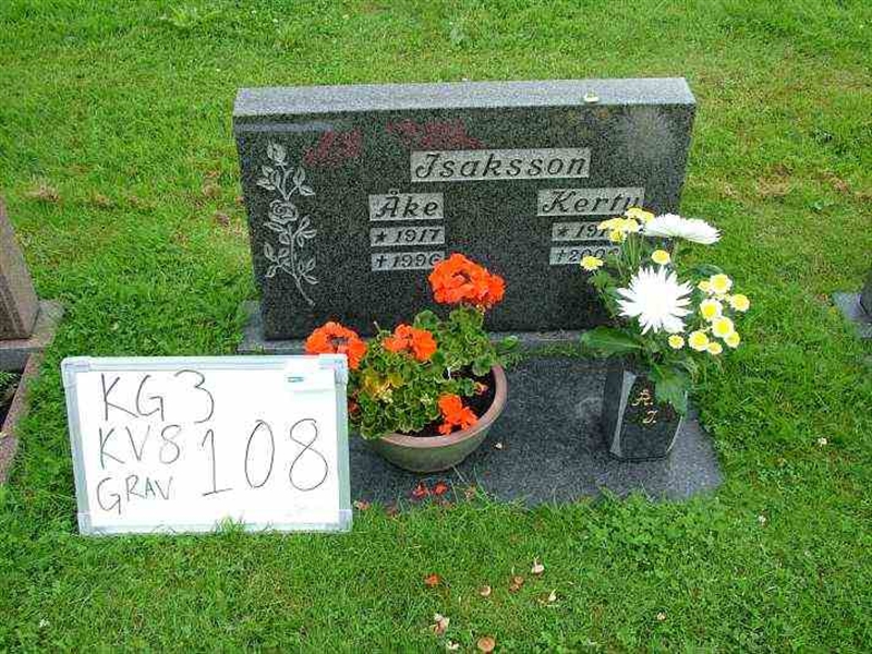 Gravnummer: 3 08   108