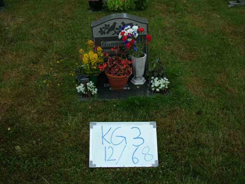 Gravnummer: 3 12    68