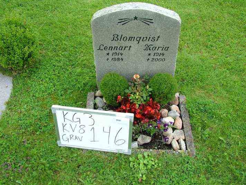 Gravnummer: 3 08   146