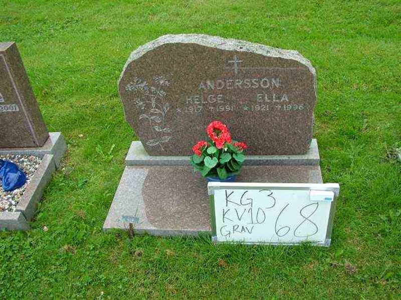 Gravnummer: 3 10    68