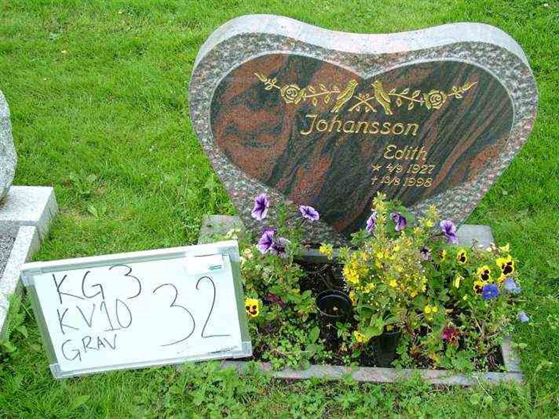 Gravnummer: 3 10    32