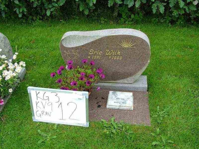 Gravnummer: 3 09    12