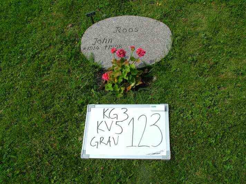 Gravnummer: 3 05   123