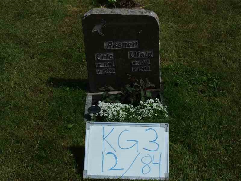 Gravnummer: 3 12    84