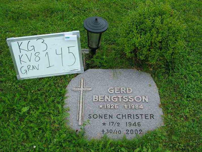 Gravnummer: 3 08   145