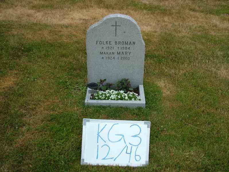 Gravnummer: 3 12    46