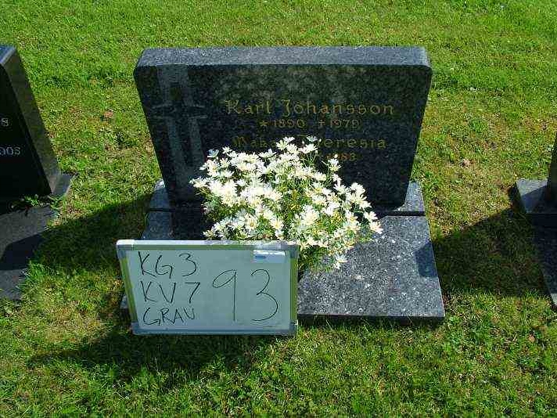 Gravnummer: 3 07    93