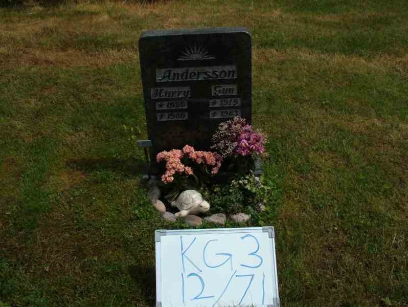 Gravnummer: 3 12    71