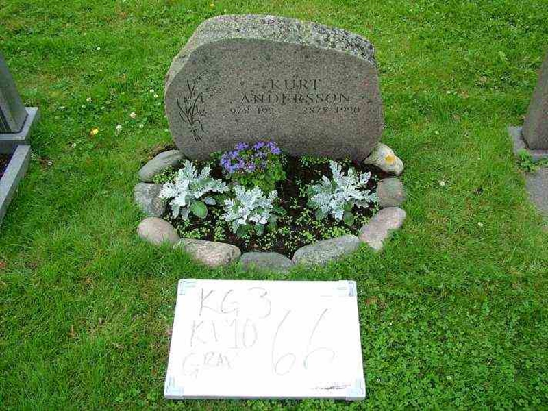 Gravnummer: 3 10    66