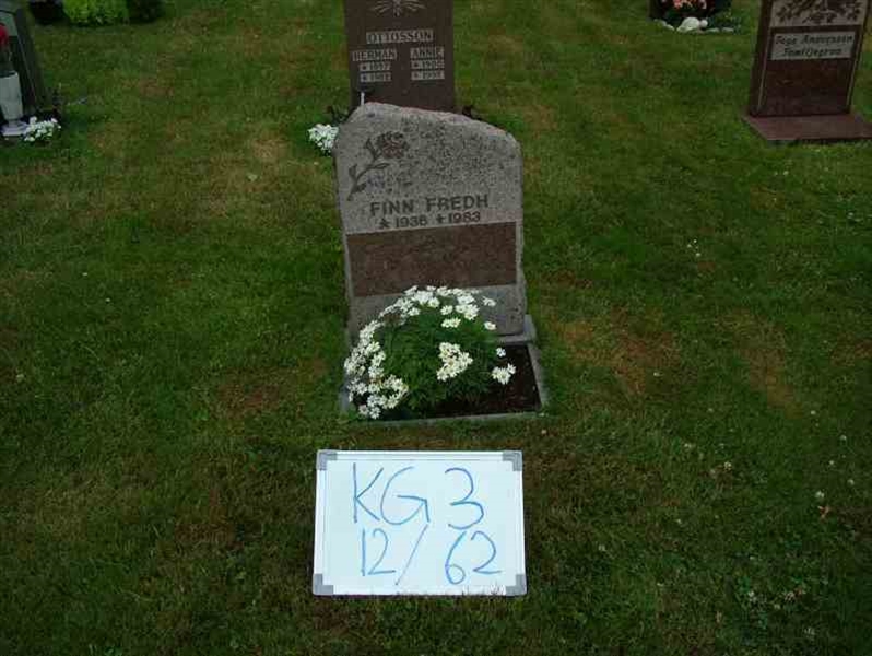 Gravnummer: 3 12    62