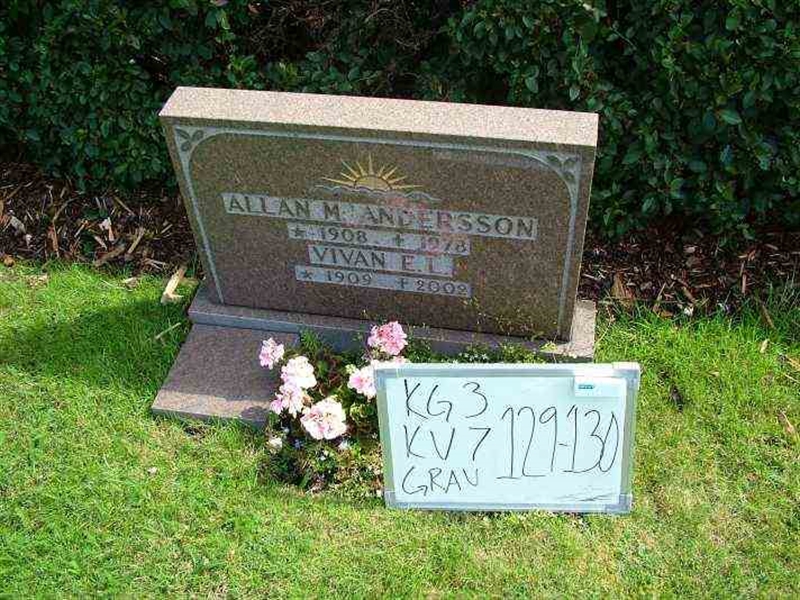 Gravnummer: 3 07   129-130