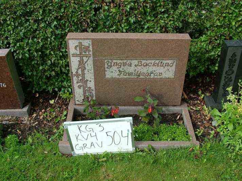 Gravnummer: 3 04   504