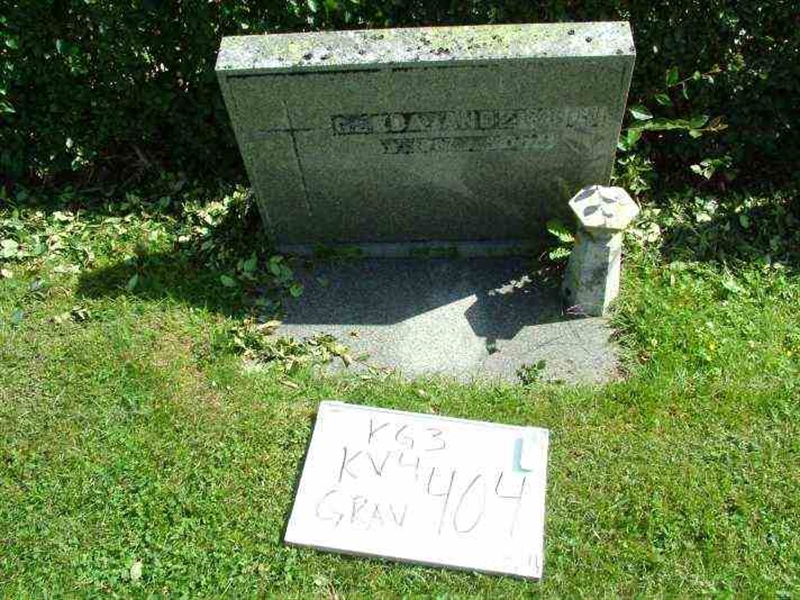 Gravnummer: 3 04   404