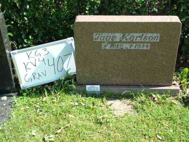 Gravnummer: 3 04   407