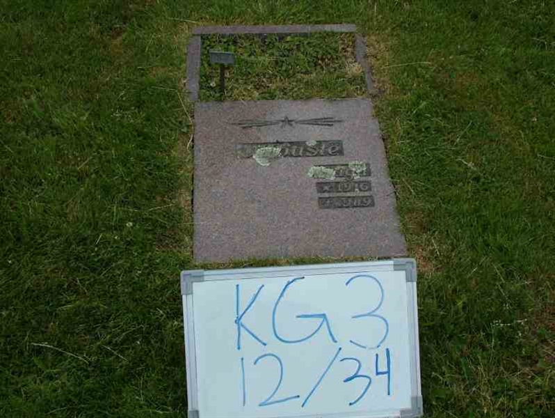 Gravnummer: 3 12    34