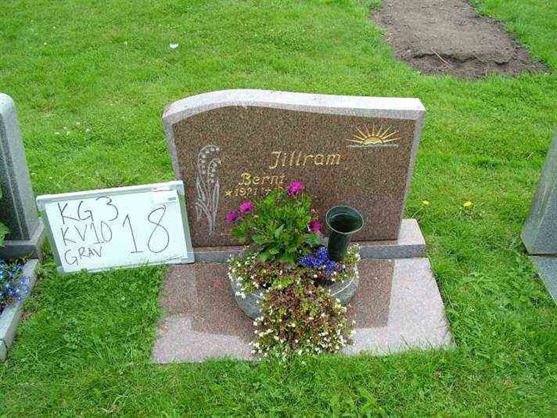 Gravnummer: 3 10    18