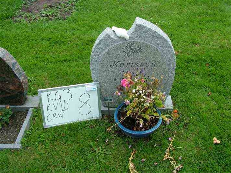 Gravnummer: 3 10     8