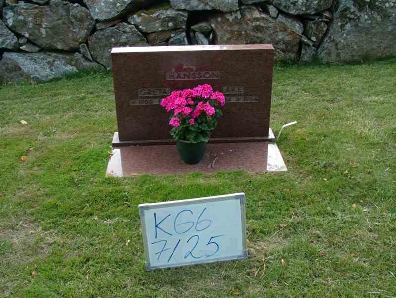 Grave number: 6 07    25-2