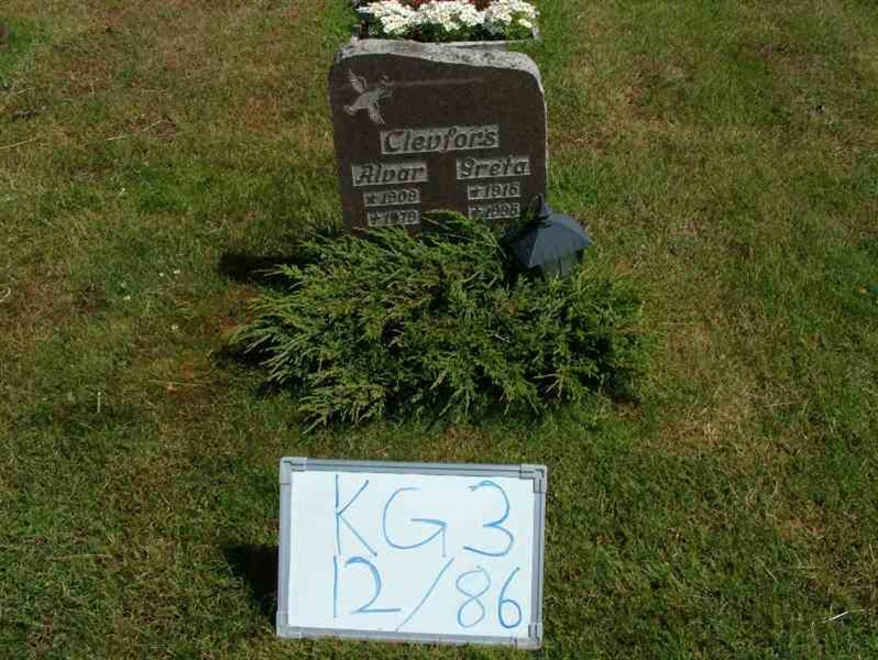 Gravnummer: 3 12    86