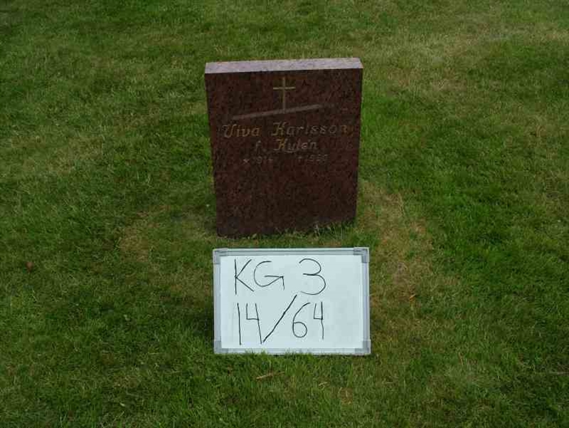 Hautatunnus: 3 14    64