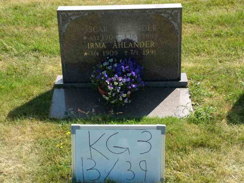 Hautatunnus: 3 13    39