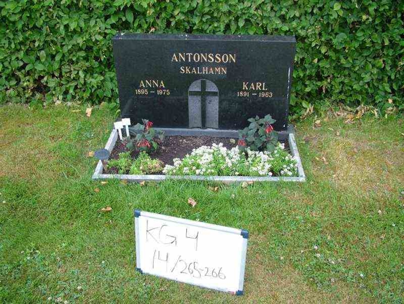 Hautatunnus: 4 14-G   265-266