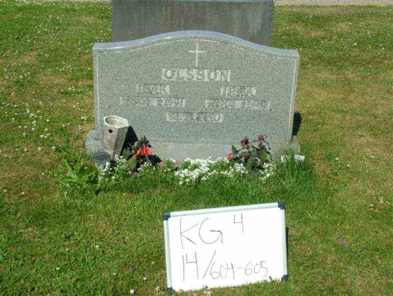 Hautatunnus: 4 14-G   604-605