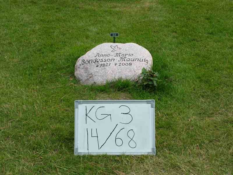 Hautatunnus: 3 14    68