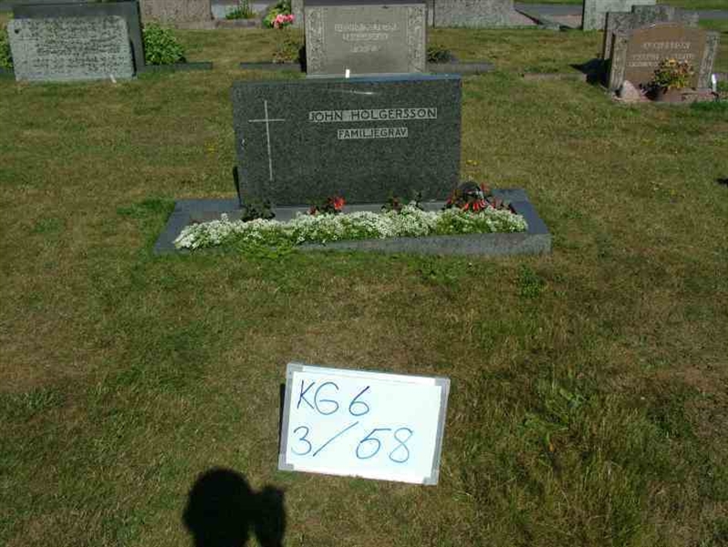 Hautatunnus: 6 03    58-2