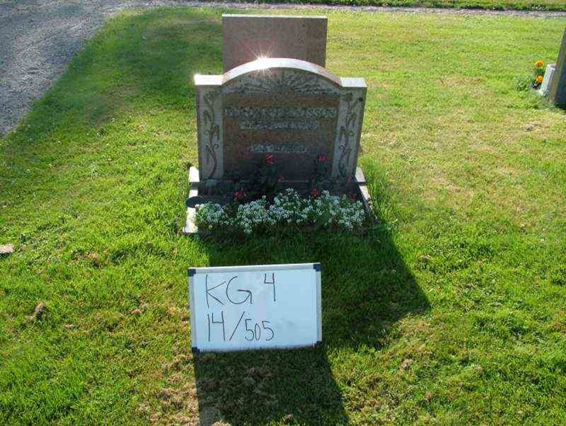Hautatunnus: 4 14-G   505