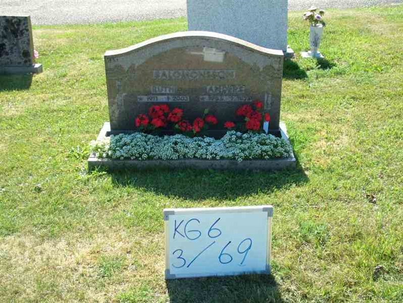 Gravnummer: 6 03    69-2