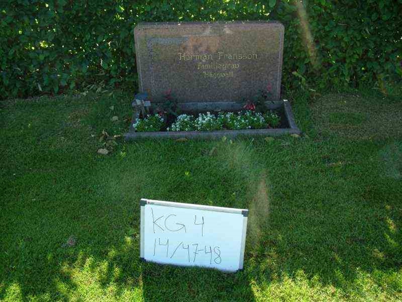 Hautatunnus: 4 14-G    47-48