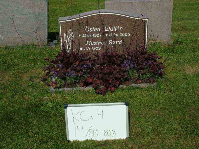 Hautatunnus: 4 14-G   802-803