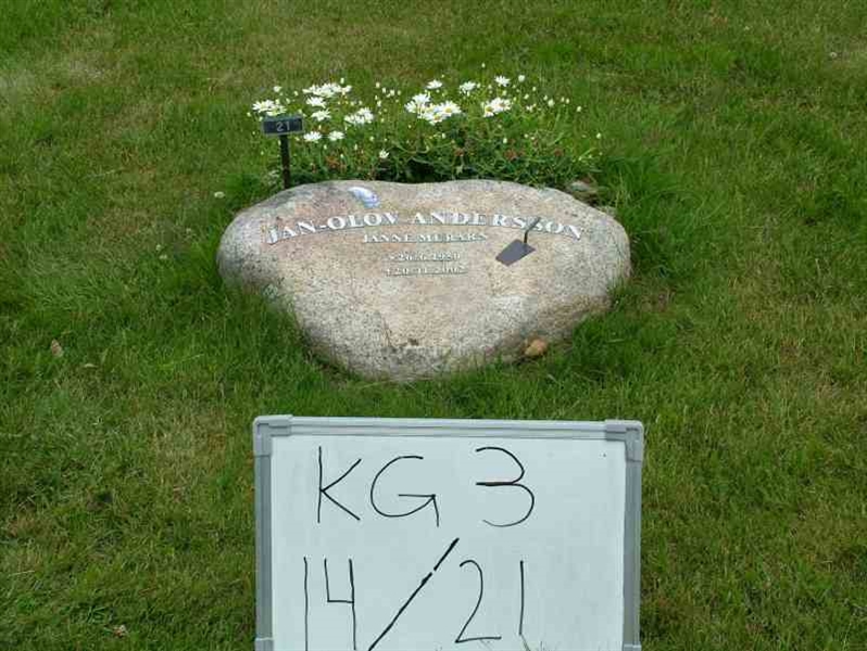 Gravnummer: 3 14    21