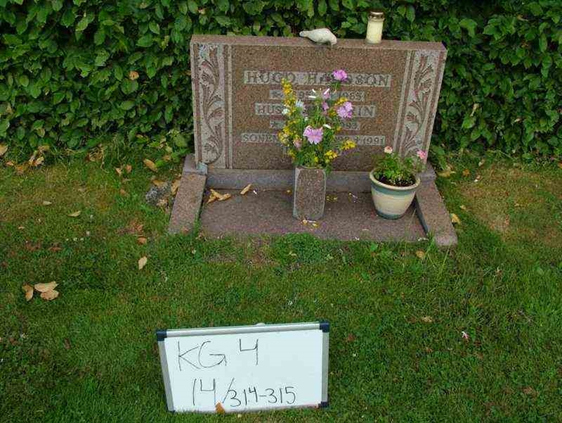 Hautatunnus: 4 14-G   314-315