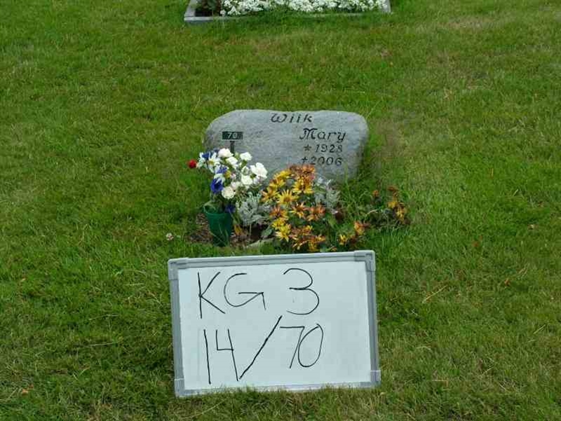 Hautatunnus: 3 14    70