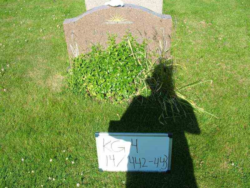 Gravnummer: 4 14-G   442-443