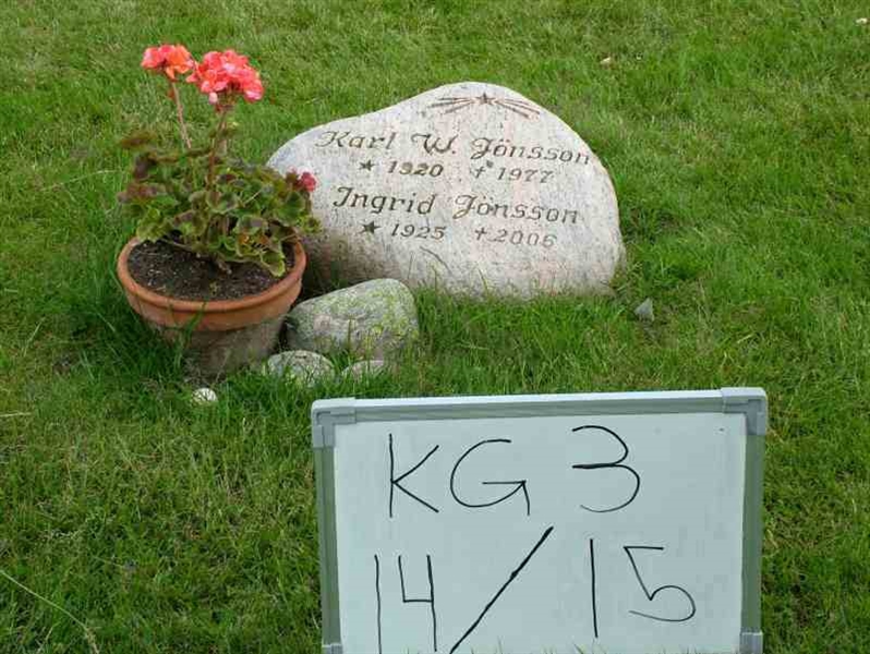 Hautatunnus: 3 14    15