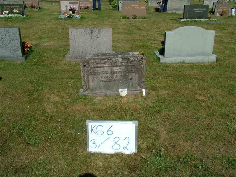 Hautatunnus: 6 03    82-1