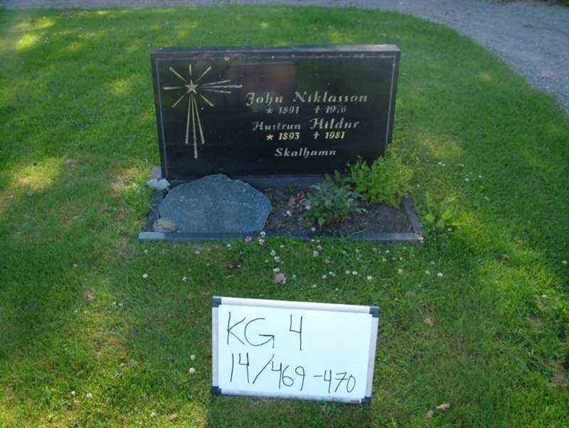 Gravnummer: 4 14-G   469-470
