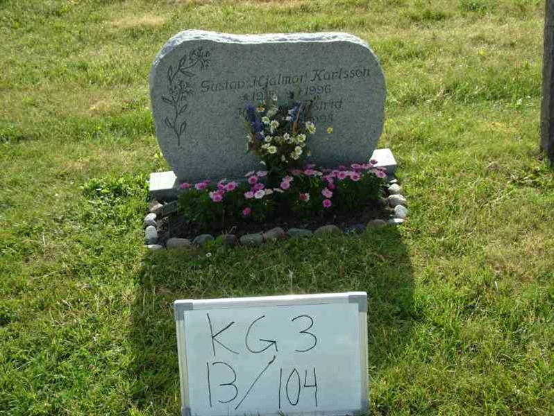 Hautatunnus: 3 13   104