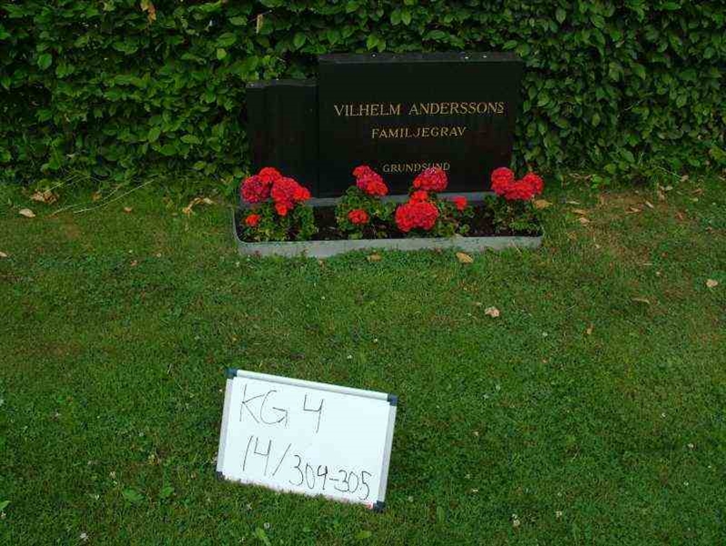 Gravnummer: 4 14-G   304-305