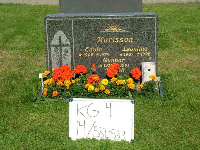 Hautatunnus: 4 14-G   532-533