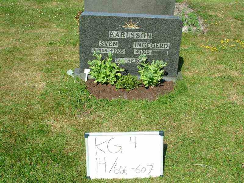 Hautatunnus: 4 14-G   606-607