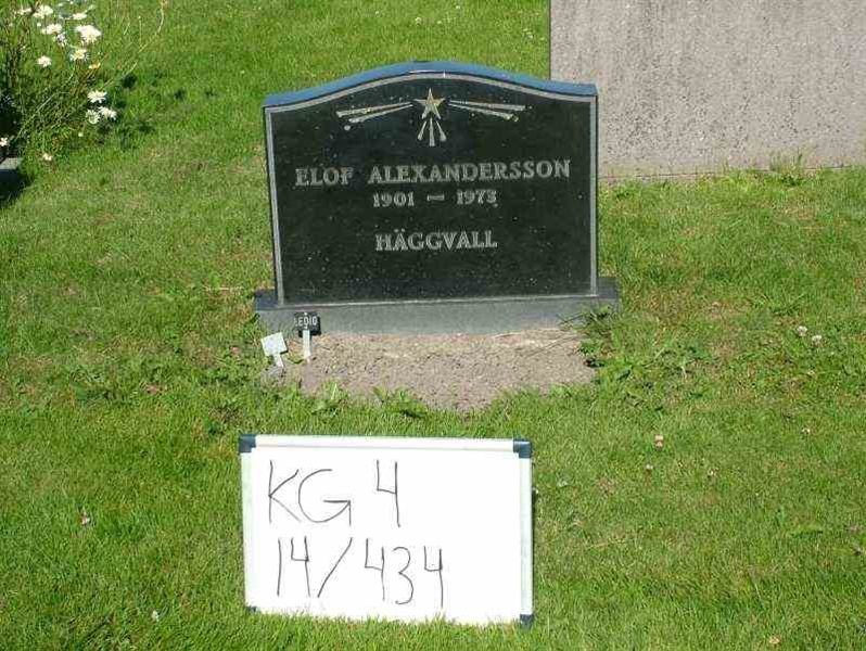 Gravnummer: 4 14-G   434